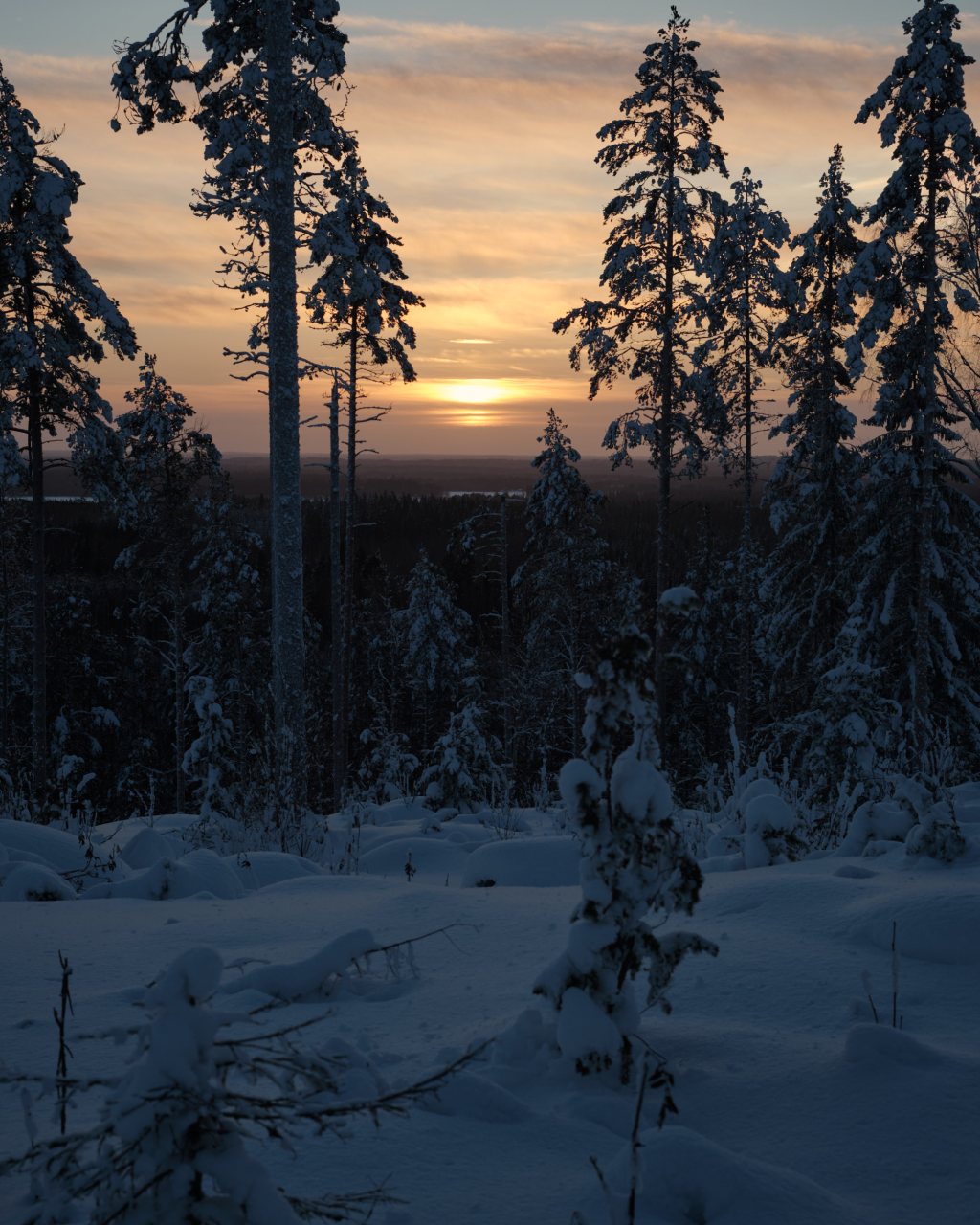 Sunset on the Hills of&nbsp;Varkaus