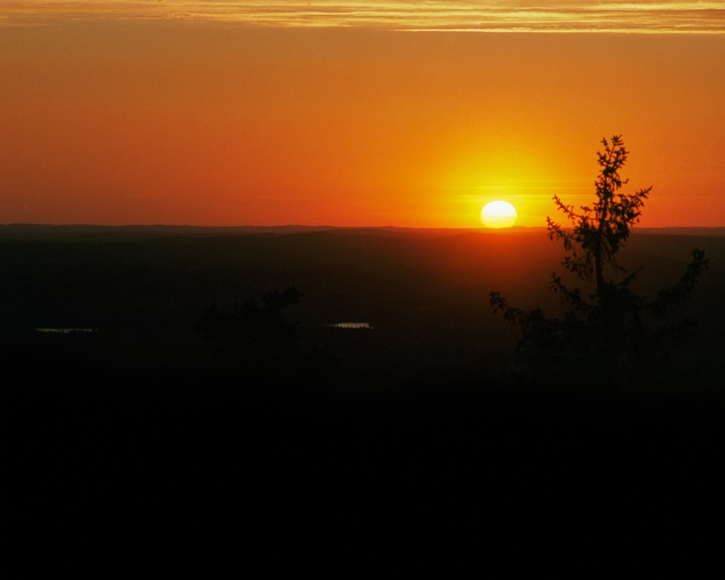 Sunset From Pisa Hill, Pisa Nature&nbsp;Reserve
