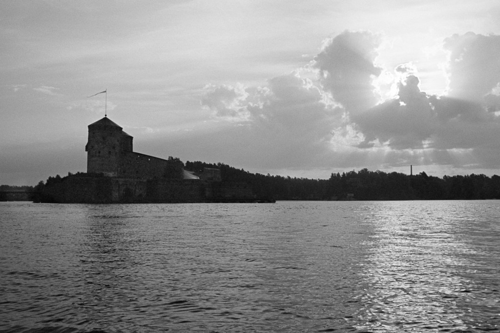 Castle and Coast in the Morning at Savonlinna