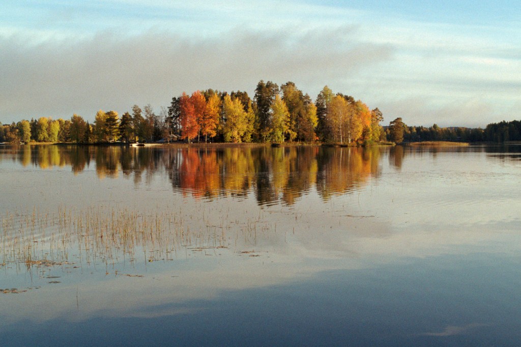 Autumn Morning at Tuomiojärvi&nbsp;Lake