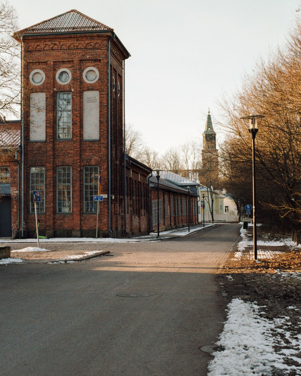 Empty Streets of Turku in the&nbsp;Morning