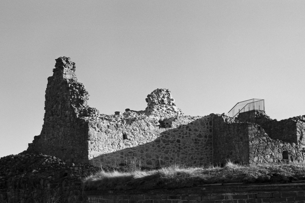 Castle Ruins and Spring Flowers on the Island of&nbsp;Kuusisto