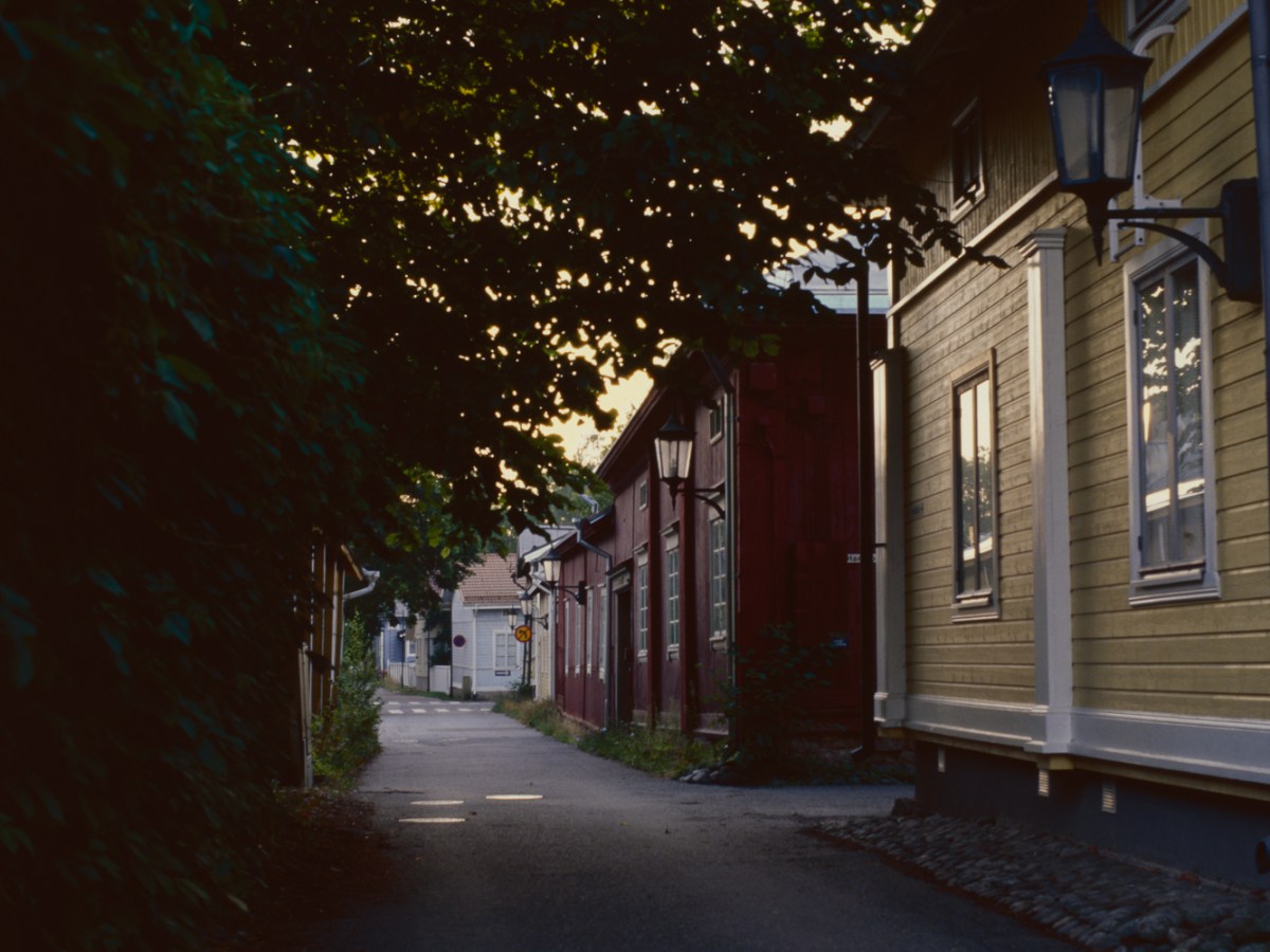 Morning in the Old Town of&nbsp;Naantali