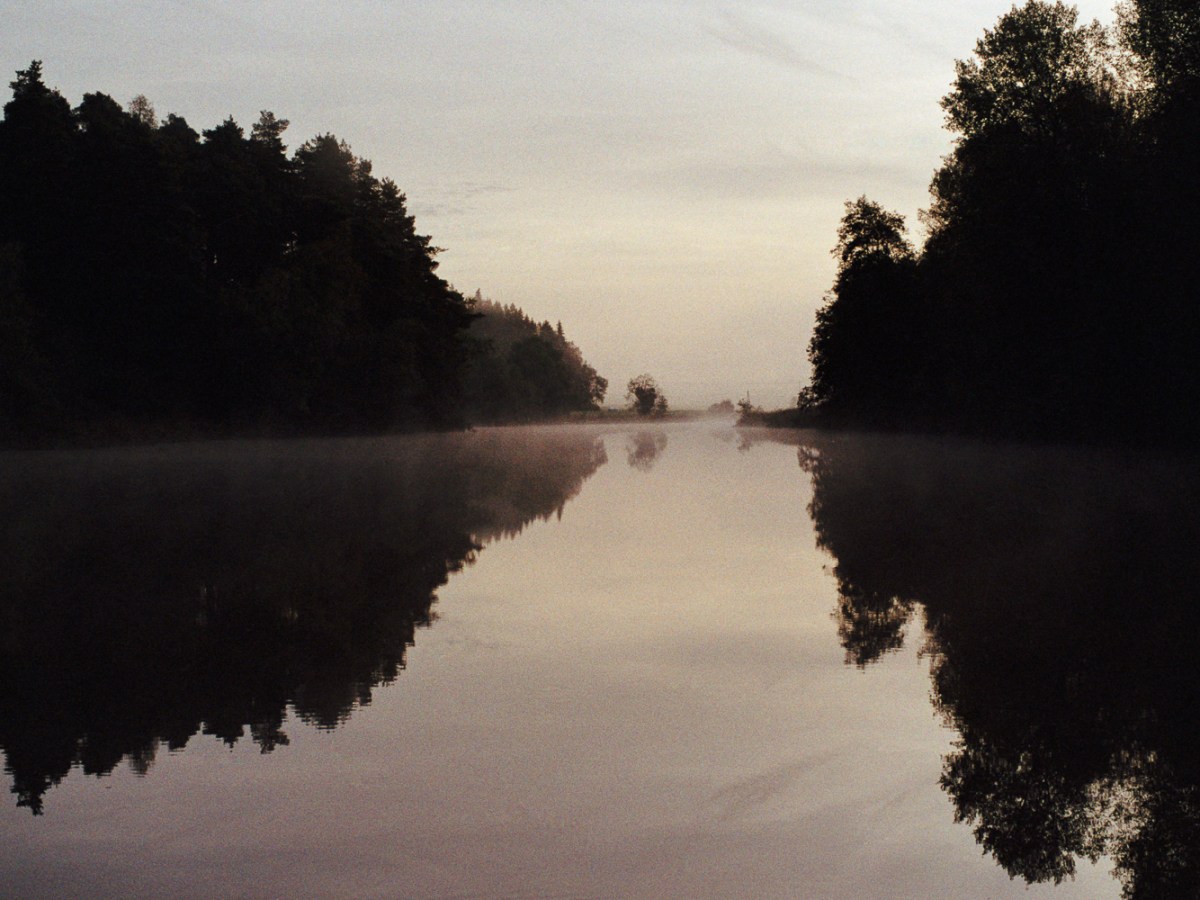 A Walk Through the Fog at Aurajoki&nbsp;River
