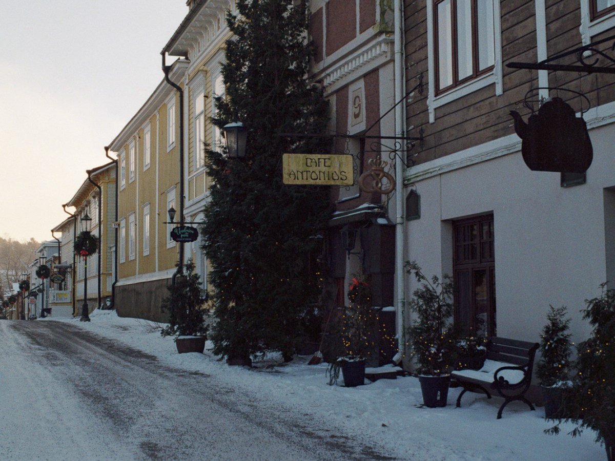 Winter Walk in the Old Town of&nbsp;Naantali