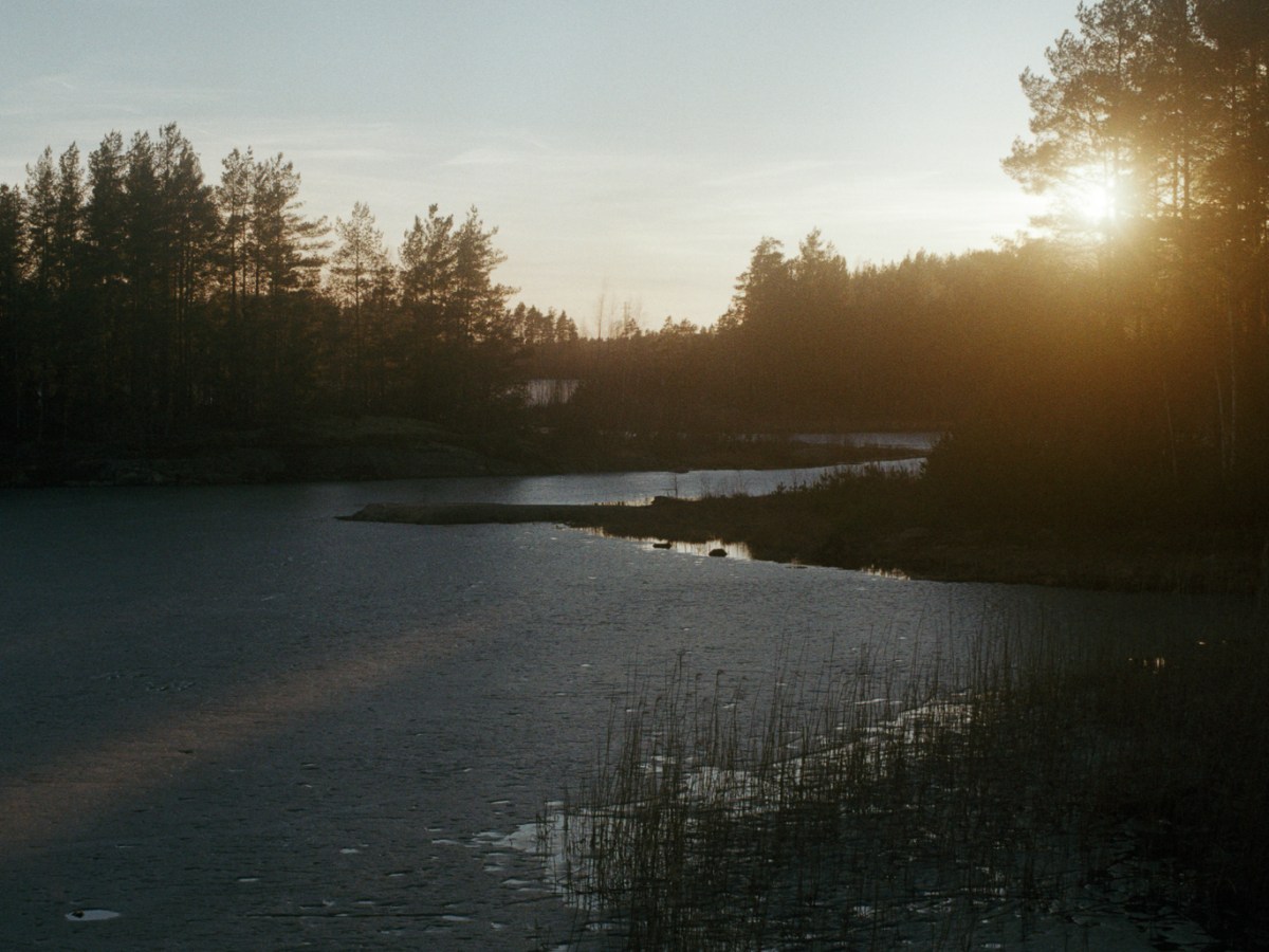 Evening Walk Around the Haunisten Allas&nbsp;Lake